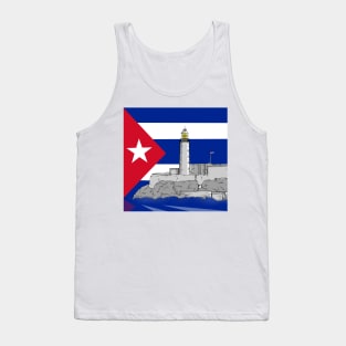 Faro Castillo del Morro, lighthouse Tank Top